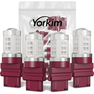 Yorkim 3157 LED Bulb Red 3157 led brake light bulb, 3157a led bulb 3156 led red lights 3056 3057 415