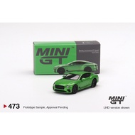 Mini GT 1/64 ( 473 ) Bentley Continental GT Speed - 473 Apple Green