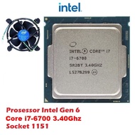 INTEL CORE I7 6700 3.4 GHZ SOCKET 1151 PROCESSOR INTEL CORE I7-6700 3.4 GHZ FAN PROCESSOR SOCKET 115