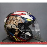 KYT FRONLINER HELLCAT HELMET ORIGINAL NEW