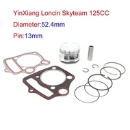 8F Yx125 1 52.4Mm 13Mm Piston Rings Kit 125Cc 1P52fmi For Locin PBR Dax Monkey Dirt Pit Bikes Part