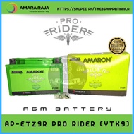 ♧ ✉ ✱ Amaron MCB Z9R (AGM)  Pro Rider (YTX9/MF9) MF Motorycle Battery
