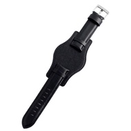 手表带 Genuine Original Universal Leather Watch Band Fitting Diesel Fossil Substitute Casio EFR-303 Bracelet 22 24mm