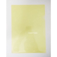 YELLOW L SHAPE FILES FOLDER A4 SIZE PAPER ORGANIZER