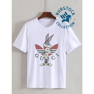 BUNNY T-SHIRT - BUNNY T-SHIRT - BUNNY CLOTHES - PREMIUM COTTON COMBAD 30s
