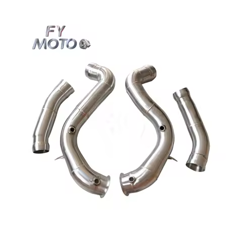 Exhaust Downpipe for Mercedes-Benz AMG C63 W204 W205 Without OPF