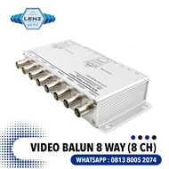 VIDEO BALUN 8 WAY / VIDEO BALUN 8CH