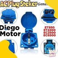 Et950 Ac Plug Home Plug Genset Plug 2Tak 4Tak Et2200 Tg2800 Tg4800 4500Watt 5000Watt 7000Watt Rs0