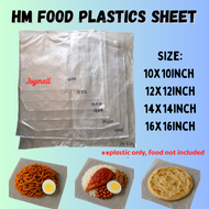 【Joymall】 HM Cap Bunga Plastic Plastik Tahan Panas Bungkus Roti Canai Nasi Lemak Packaging Plastics 