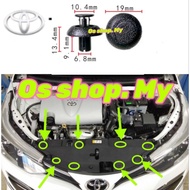 Toyota lexus altis CAMRY vios alphard vellfire estima cabin water bumper upper cover engine guard pl