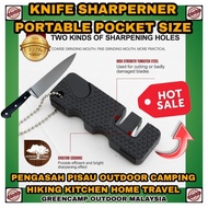 KITCHEN KNIVE SHARPENER KITCHEN KNIVE BATU ASAH PISAU DAPUR KITCHENWARE PENGASAH PISAU CAMPING HIKIN