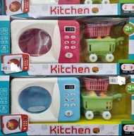 Code Mainan Anak Perempuan: Set Mini Kitchen/Dapur Mini (Microwave &amp;