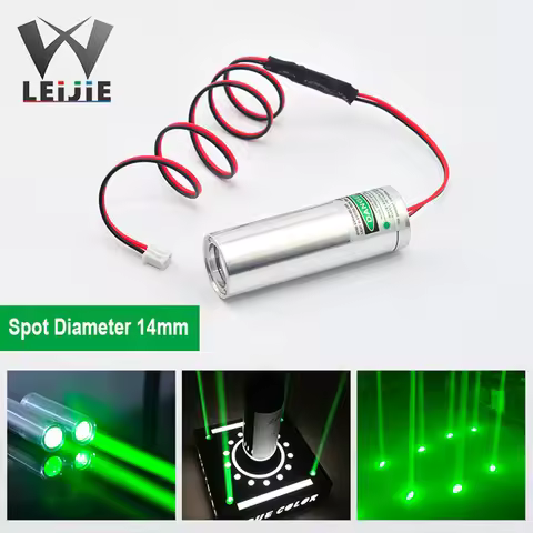 532nm 50mW 660nm 130mW 405nm 250mW 22x70mm Fat Beam KTV Bar Escape Room Laser Module Wine Display St