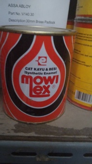 CAT MOWILEX KAYU BESI (WARNA STANDAR) - 1 KG -