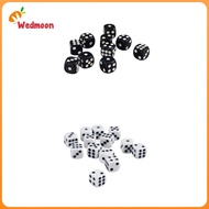 Lahemia ลูกเต๋า D6 100x ลูกเต๋าลูกเต๋าหกด้าน12มม. สำหรับเกม