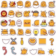 💥พร้อมส่ง💥ぐでたま 蛋黃君 Gudetama JAPAN ANIME กุเดทามะ sticker 60แผ่น กันน้ำ สติ๊กเกอร์