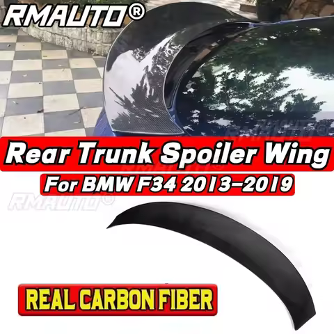 For BMW 3 Series GT F34 4 Door 328i 330i 335i 340i GT 2013-2019 Rear Spoiler Wing BMW F34 Car Rear T