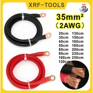 Battery Connection Cable Pure Copper 35Sqmm 2AWG Length 30/40/50/60/80/100/120/130/150/160/180/200/2