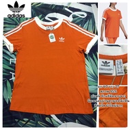 T-shirt Adidas Originals Authentic Brand Women's 1 Bright Orange Pink Can You Please?
