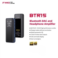 FiiO BTR15 Bluetooth 5.1 Daul ES9219MQ DAC Chip DSD256 Headphone Amplifier Receiver LDAC/aptX Adapti