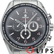 歐米茄超霸系列傳奇舒馬克計時表 44.25毫米 超霸同軸計時表 M.舒馬克 321.30.44.50.01.001 不鏽鋼男士腕錶 黑色拋光 成色極佳 [二手]