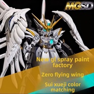 MGSD Wing Zero EW Snow White Prelude Gundam GL Painted Model Kit