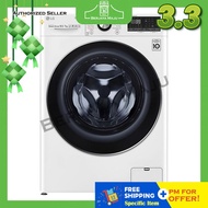 LG 9.0KG/6.0KG Inverter Front Load Fully Washer Dryer FV1409H2W