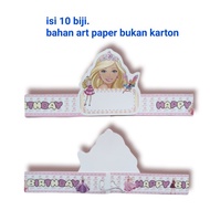 Barbie barbie character happy birthday circle hat