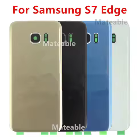 S7Edge G935F FD Housing For Samsung Galaxy S7 Edge G935 Glass Battery Back Cover Repair Replace Door