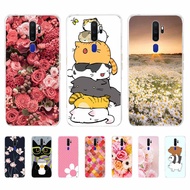 OPPO a5 2020 a9 2020 Case Silicon Soft TPU Print Phone Cover casing