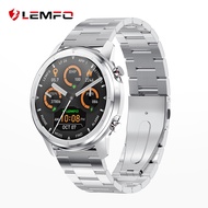 สมาทวอช LEMFO LF26 Full Touch 360*360 HD Amoled Screen Smart Watch Men Bluetooth 5.0 Weather Watch Face IP67 Waterproof Smartwatch สมาทวอช Black Brown
