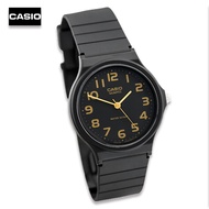Velashop Casio นาฬิกาข้อมือผู้ชาย สีดำ สายเรซิ่น  รุ่น MQ-24-1B2LDF MQ-24-1B2 MQ-24 MQ24-1B2 MQ24