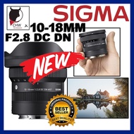 SIGMA ORIGINAL MALAYSIA 10-18MM F2.8 DC DN LENS WIDE ANGLE ULTRA WIDE LENS