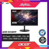 Acer Nitro XV240 YP / XV240Y / XV240YP 1920 x 1080 FHD 165Hz 24" Gaming Monitor M4Vj