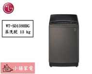 【小揚家電】LG 直立式洗衣機 WT-SD139HBG