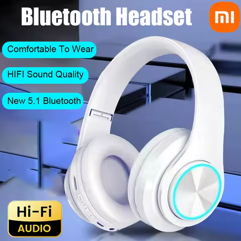 Xiaomi Mijia B39 Head-mounted Wireless Bluetooth Headphones With Mic Noise Cancelling Headsets Stere