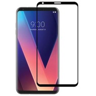 全城熱賣 - 適用於 LG V30 絲印二強 全屏鋼化玻璃膜
