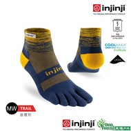 [injinji] Trail Wild Running Shock Absorber Five-Toed Socks (Moonlight Blue) -NAA3657