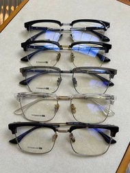 Chrome hearts眼鏡 克羅心眼鏡 男生眼鏡 半框眼鏡 CH2060眼鏡框 商務休閒眼鏡 超輕純鈦眼鏡 男女通用款眼鏡 休閒眼鏡 平光眼鏡 光學眼鏡架
