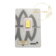 Asheragold Antam Secure Certicard Asli Sertifikat 1 2 3 5 10 Gram Lm