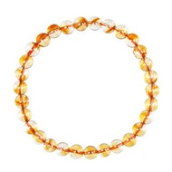 【正佳珠寶】 黃水晶 高品金字塔 5.8-6.3mm 黃水晶手珠