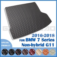 Car Trunk Mat For BMW 7 Series Non-hybrid G11 2016 2017 2018 Custom Car Accessories Auto Interior De