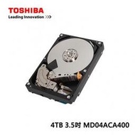 【NICECCTV】A0007Toshiba 東芝 4TB 3.5吋 硬碟 MD04ACA400/ 詢問再優惠