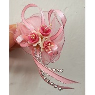 Brand NEW Corsage/ Bunga Kendarat/ Bunga Penanggah/ Bunga dada/ Wedding flowers/ Bunga bersanding/ K