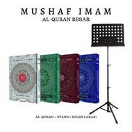 AL QURAN MUSHAF AL IMAM BERSAIZ BESAR(A3) BESERTA STAND AL QURAN