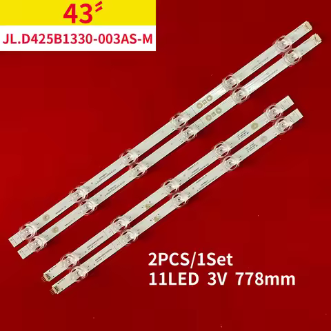 778mm LED Backlight Strips for 43 inches HZ43E3D JL.D425B1330-003AS-M-V02 HD425X1U71-T 43A7100FTUK 4