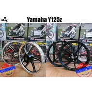 Y125z/LC135(5s) Racing Boy % Sport Rim Y125 Y125zr Classic 6 Batang /8 Batang Chrome Black (Model 68