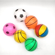 (3PC) Mini Rubber BALL/Basketball BALL FUTSAL Feet/Toys