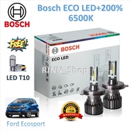 Bosch หลอดไฟหน้า รถยนต์ ECO LED+200% 6500K Ford Ecosport สว่างกว่าหลอดเดิม 200% รับประกัน 1 ปี แถมฟร