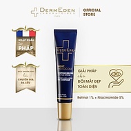 Kem mắt làm mờ quầng thâm nếp nhăn bọng mắt tàn nhang DERMEDEN Eye Contour Retinol 1% + Niacinamide 
